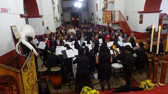 Divino salvador concierto. Banda Sinfónica Reina de Boyacá del Municipio de Monguí_2 Alcaldía Iza