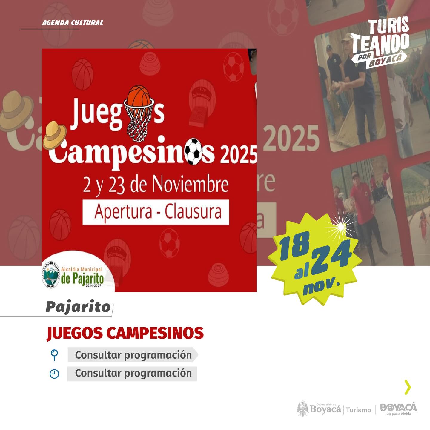 Juegos campesinos Pajarito Boyacá