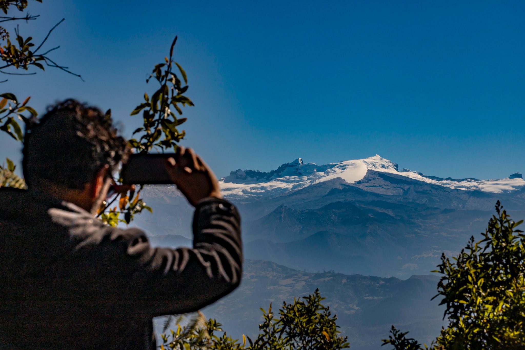 Paisaje del Parque Nacional Natural El Cocuy como destino turístico de Boyacá